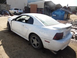 2004 FORD MUSTANG GT WHITE AT 4.6 F19067